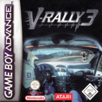 V-Rally 3 GameBoy Advance US box art